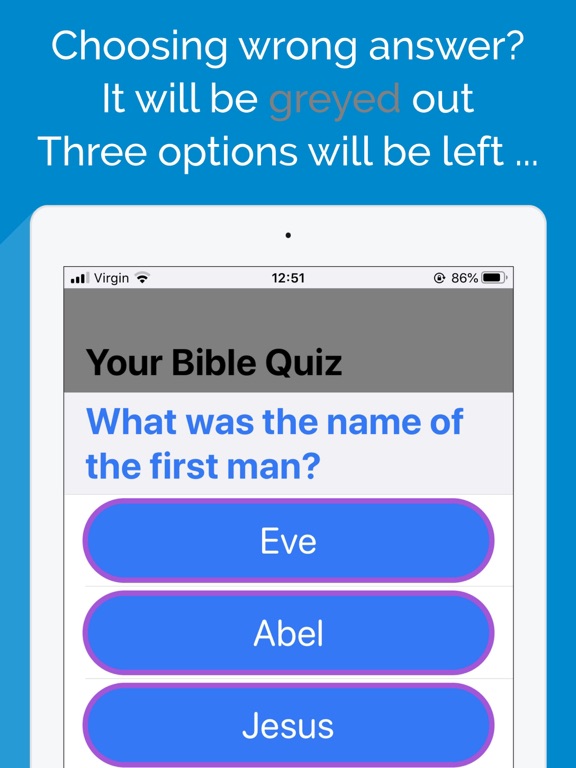 Screenshot #5 pour Play Bible Quiz Challenge Mind