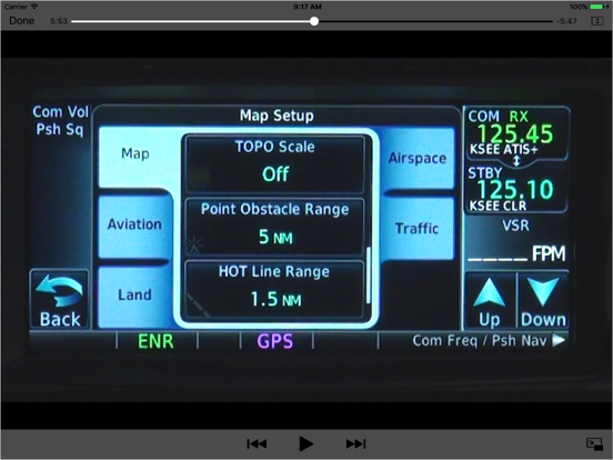 Flying the Garmin GTN650/750 iPad screenshot