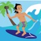 Set in the laid-back environment of Hawai'i, ride the wave as the handsome, tan, shaka throwing Aloha Surfer