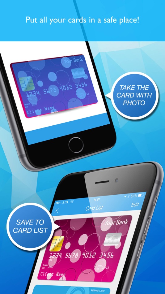 #2. Secure Card -manager,credit (iOS) 由: Emanuele Floris