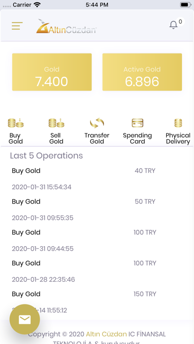 App screenshot