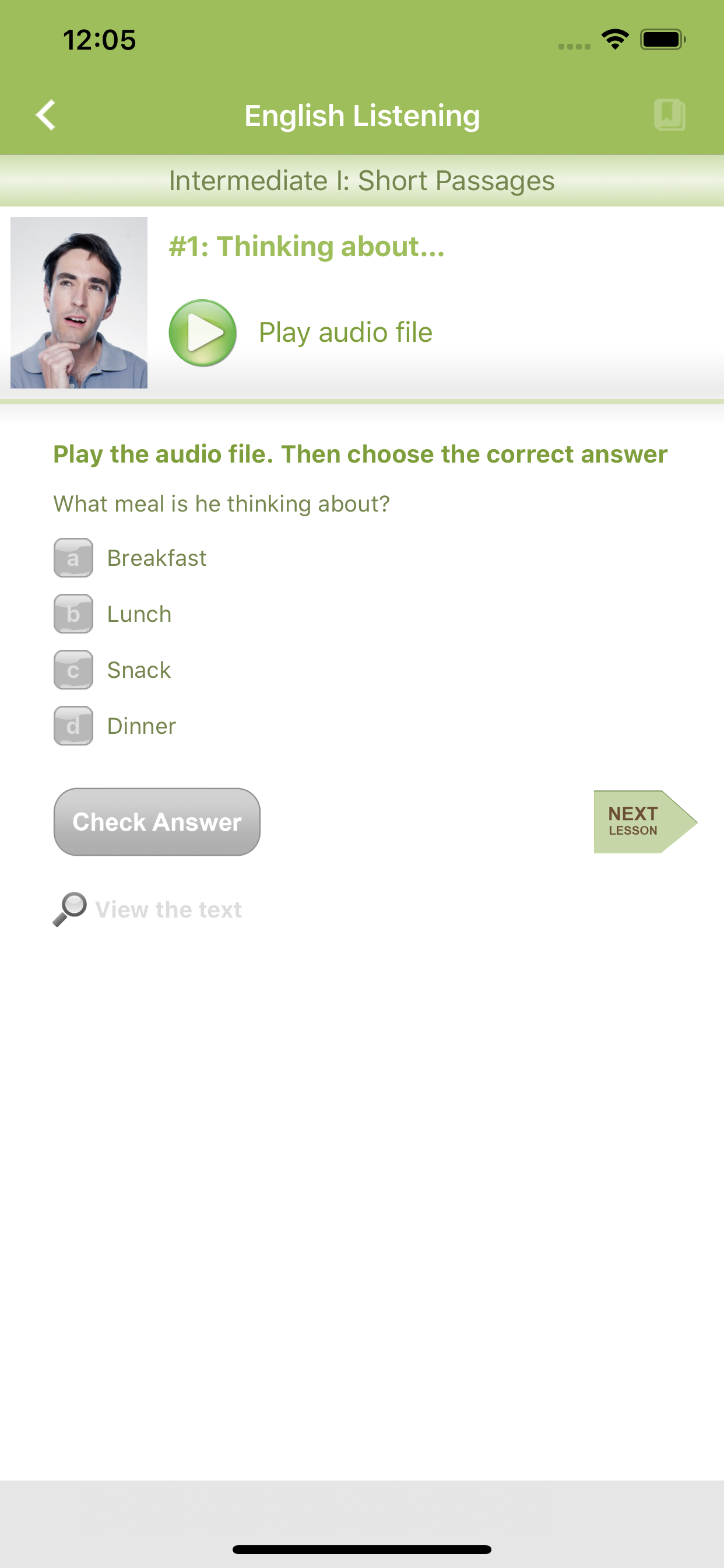 English Listening & Quiz