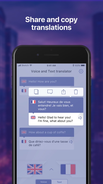 Voice and Text Translator App screenshot-5