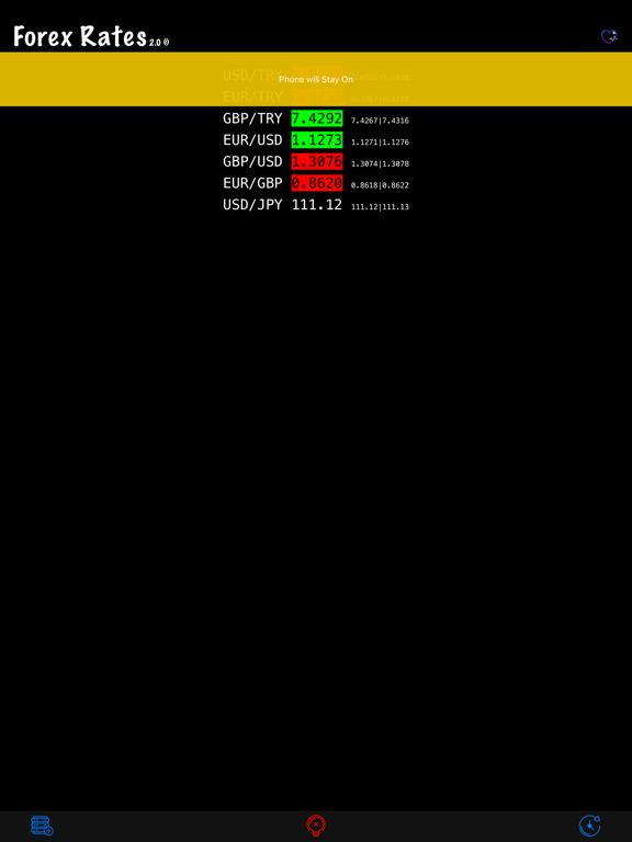 Forex Rates V2 iPad screenshot 4 - Finance app