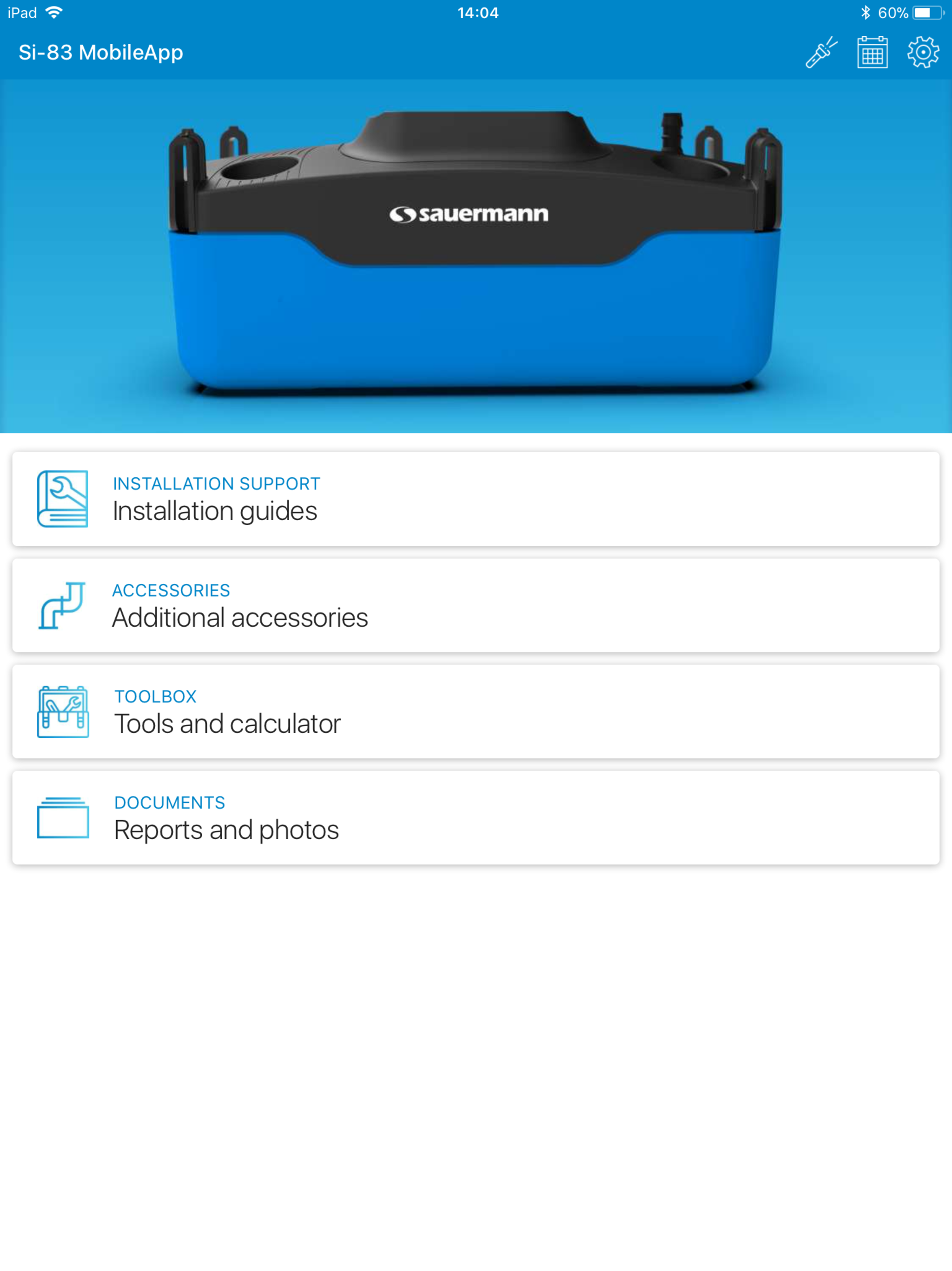 Sauermann Si-83 Pump MobileApp