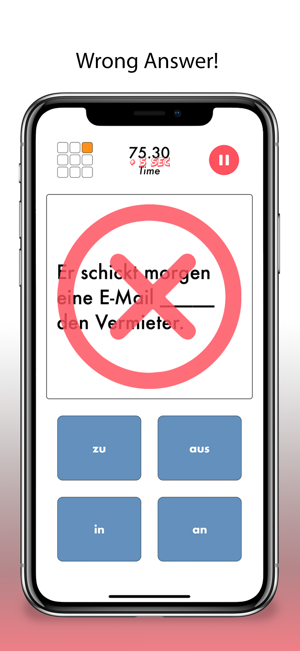 Verben mit Präpositionen Plus