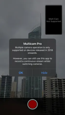 Game screenshot Multicam Pro - Tri-Camera Rec apk