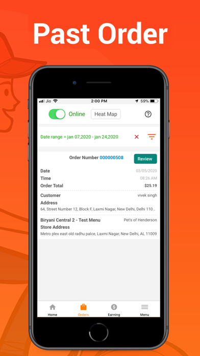 Screenshot #3 pour Eats2GoDriver
