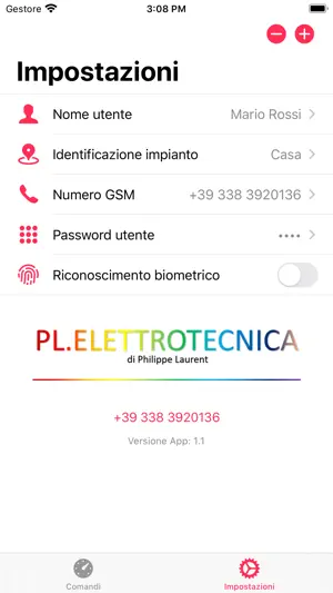 GSM Remote screenshot 3