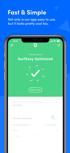 ‎SurfEasy VPN - WiFi Proxy Capture d'écran