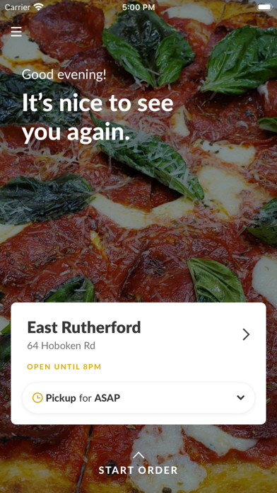 App screenshot