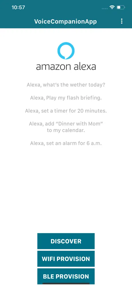 NXP Voice Companion App