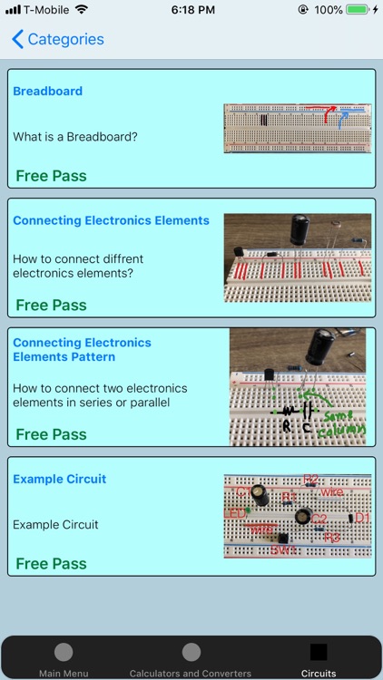Electronics Calculators