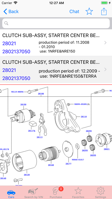 Fan club car T0Y0TA Parts Chatのおすすめ画像4