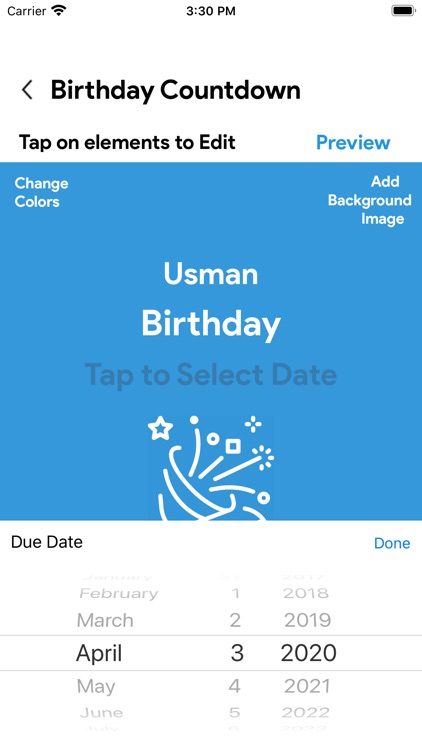 Event Countdown Reminder