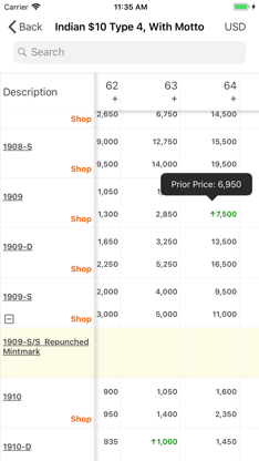 PCGS CoinFacts Coin Collecting screenshot 2