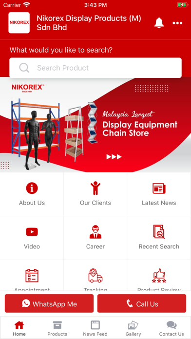 Nikorex Display Products screenshot 2