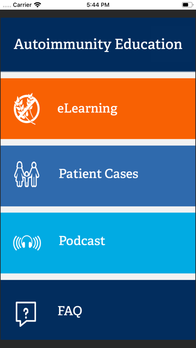 Screenshot #1 pour Autoimmunity Education
