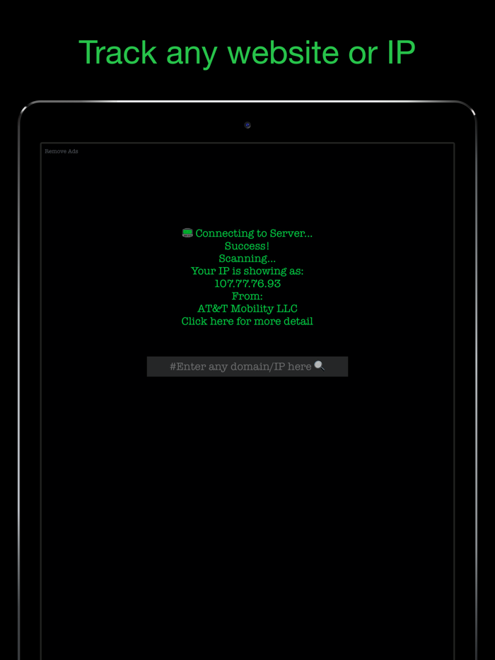 Track That IP-Server Locator