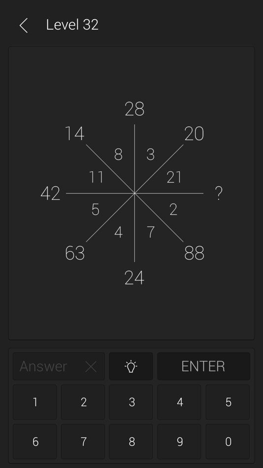 #4. Math | Riddles and Puzzles (iOS) 来自: Saltuk Emre Gul