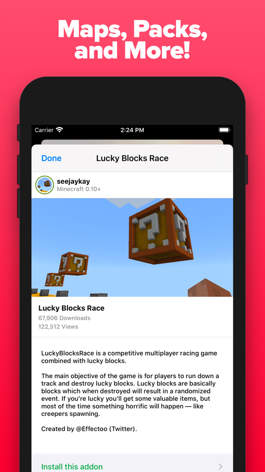 #2. Addons Pro PE for Minecraft (iOS) 由: Seejaykay LLC