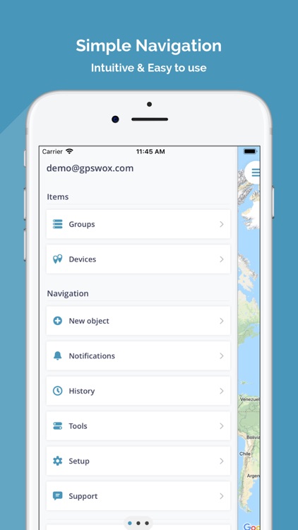 GPSWOX Mobile Client - Tracker screenshot-3