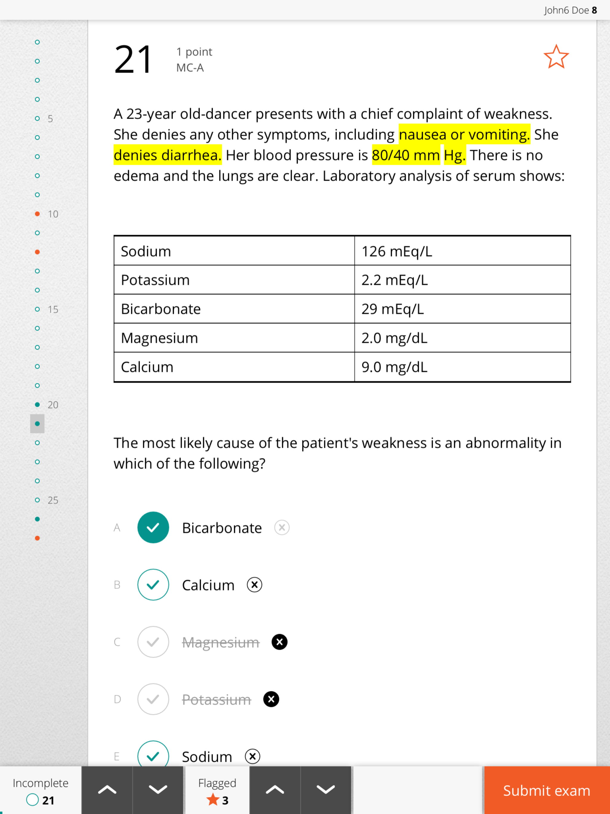 Measured Examinator screenshot 4
