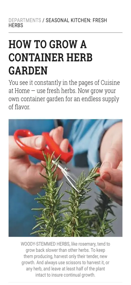 Cuisine at Home