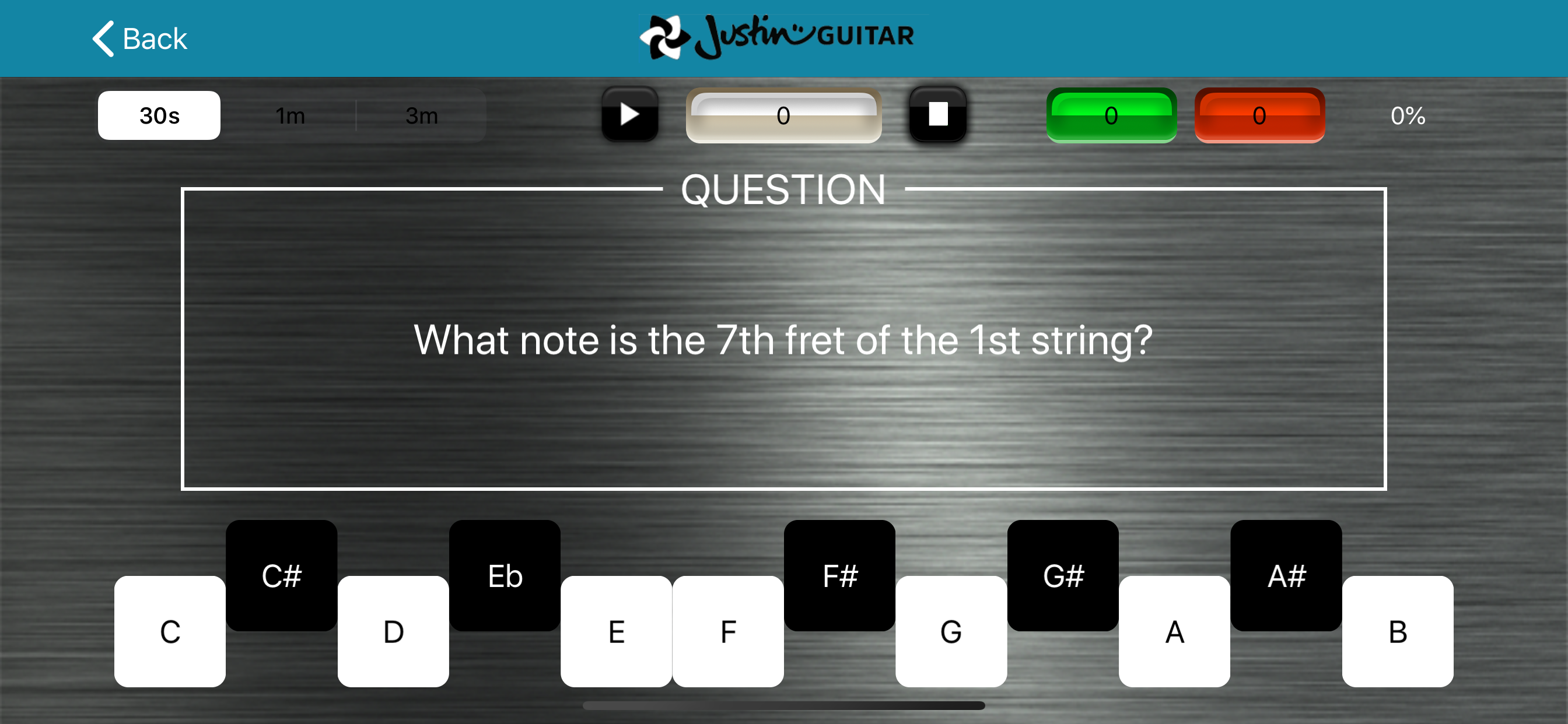 Guitar Fretboard Note Trainer