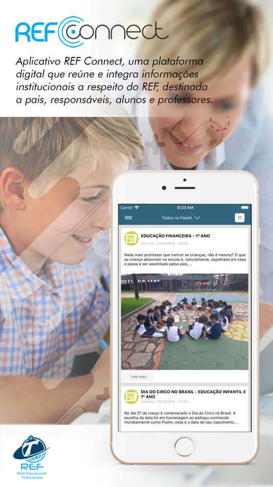 #1. REF Connect (iOS) By: CENTRO EDUCACIONAL FRANCISCANO