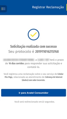 Anatel Consumidor Mobile screenshot 6