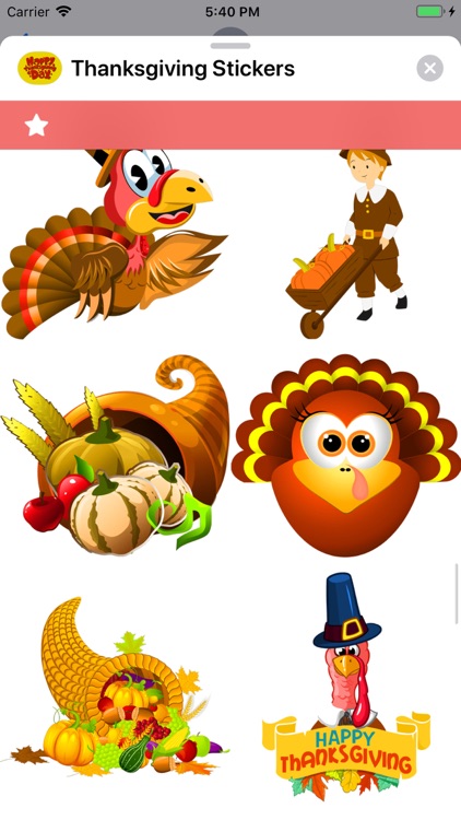 Thanksgiving Stickers screenshot-6