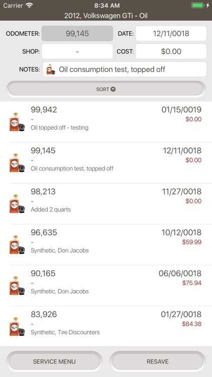 Vehicle Maintenance Log screenshot-4