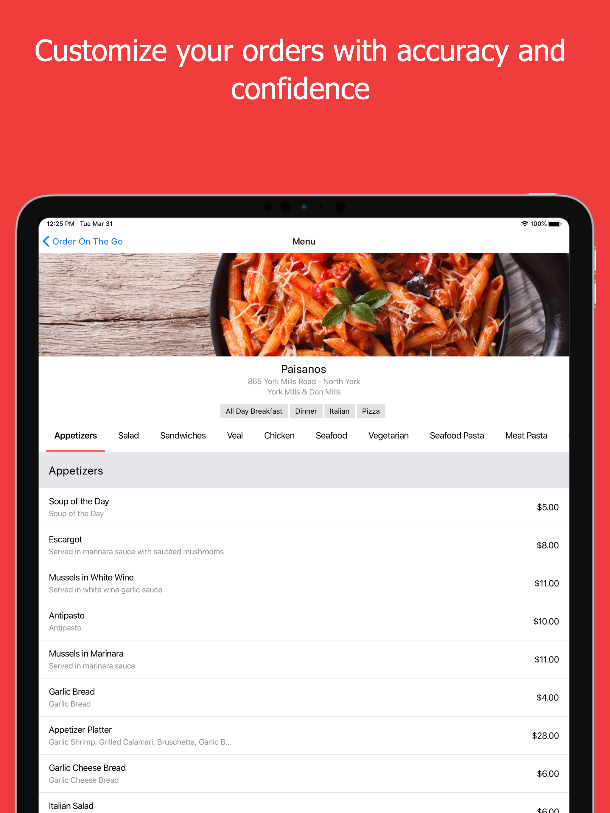 Order On The Go