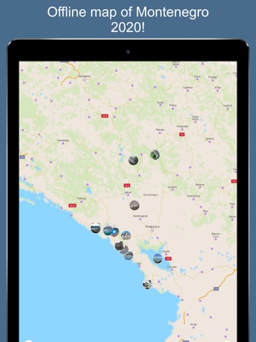 Montenegro 2020 — offline mapのおすすめ画像1