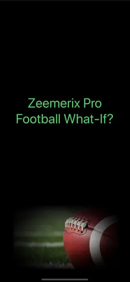 Game screenshot Zeemerix Pro Football What-If mod apk