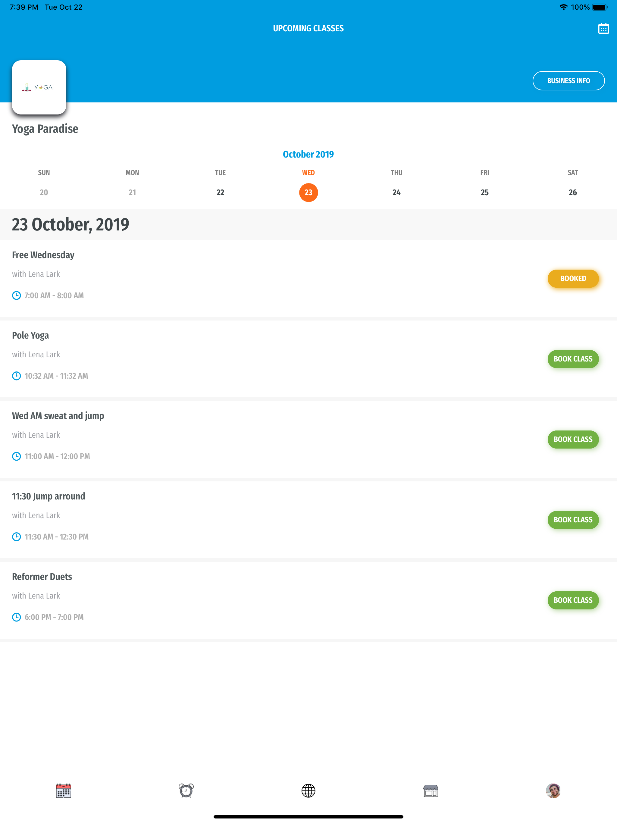 StudioBookings
