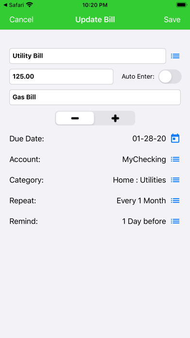 myAccount$ Lite screenshot 10