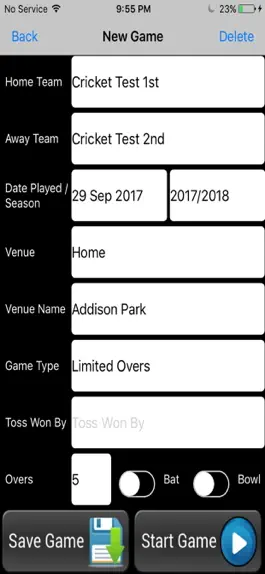 Game screenshot WebCricket apk