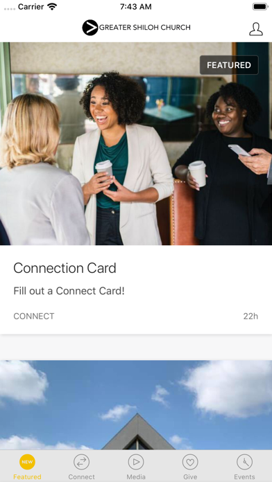 Greater Shiloh Church - Easton iPhone screenshot 1 - Lifestyle app