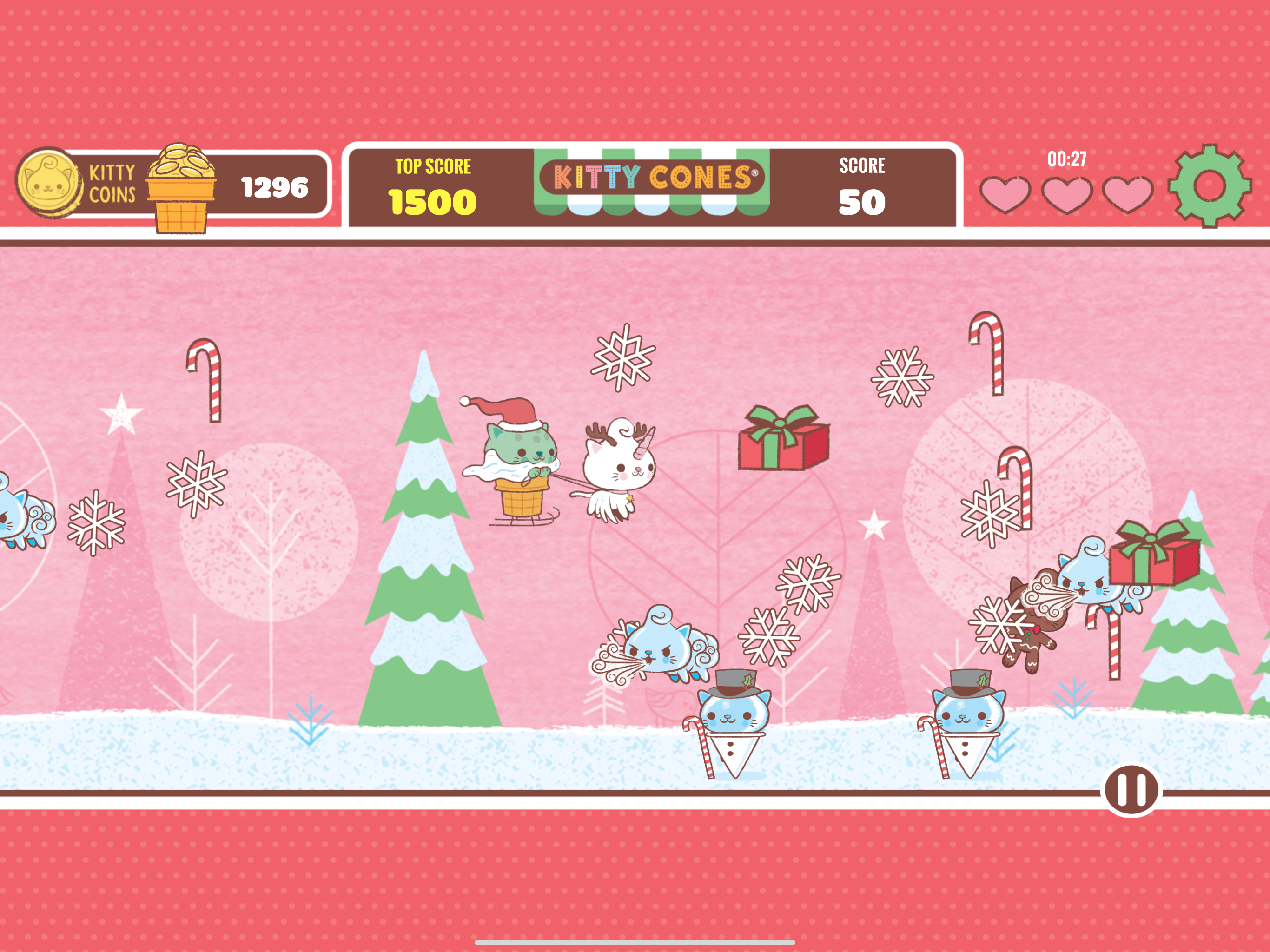 Kitty Cones Christmas screenshot 15