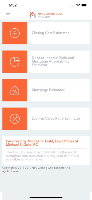 NYC Closing Cost Estimator(圖1)-速報App