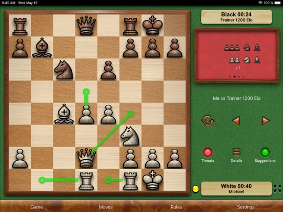 Screenshot #1 for Chess Tiger Pro