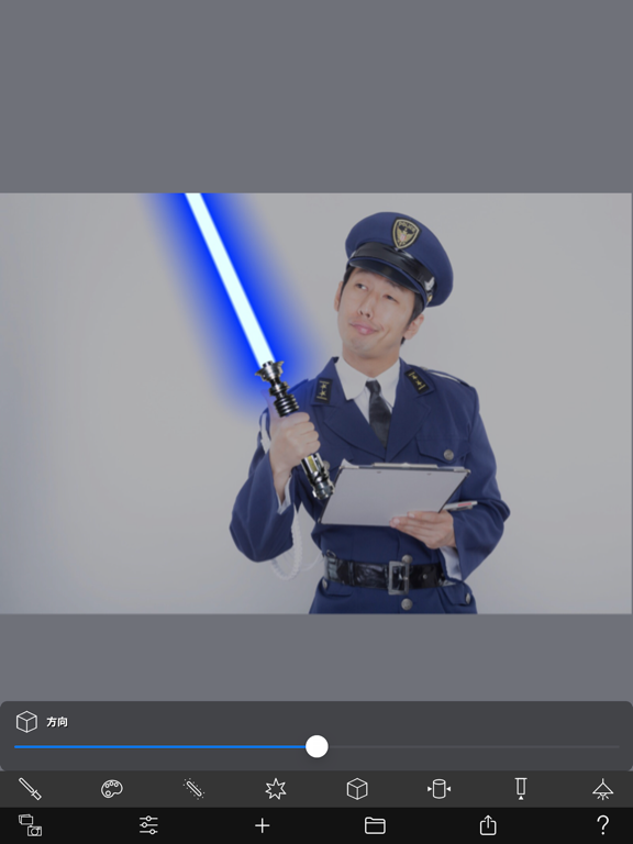 Lightsaber Camera Deluxe iPad screenshot