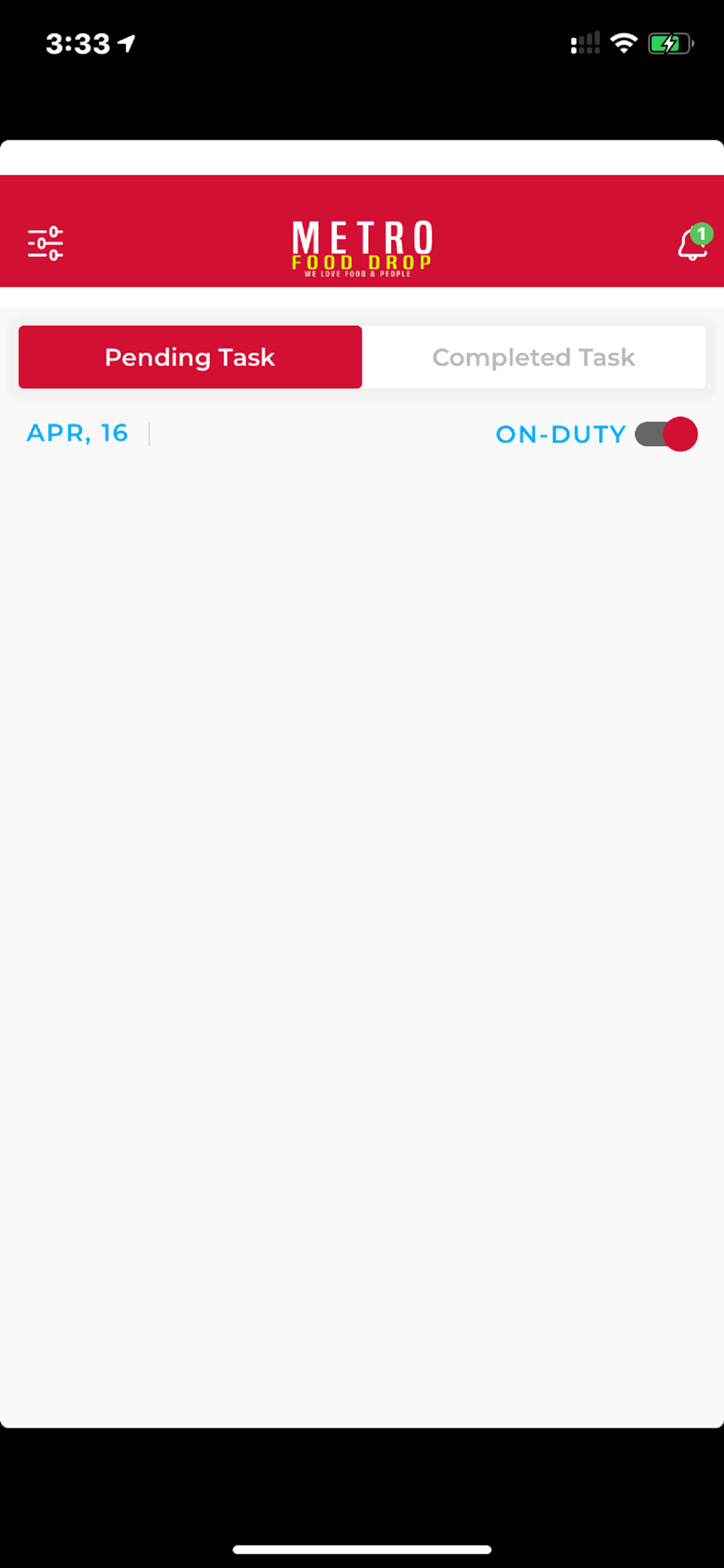 MetroFoodDrop Driver screenshot 4