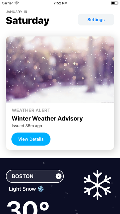Weather Hippie: Forecast Screenshot 1 - AppWisp.com Weather Hippie: Forecast Screenshot 1 - AppWisp.com