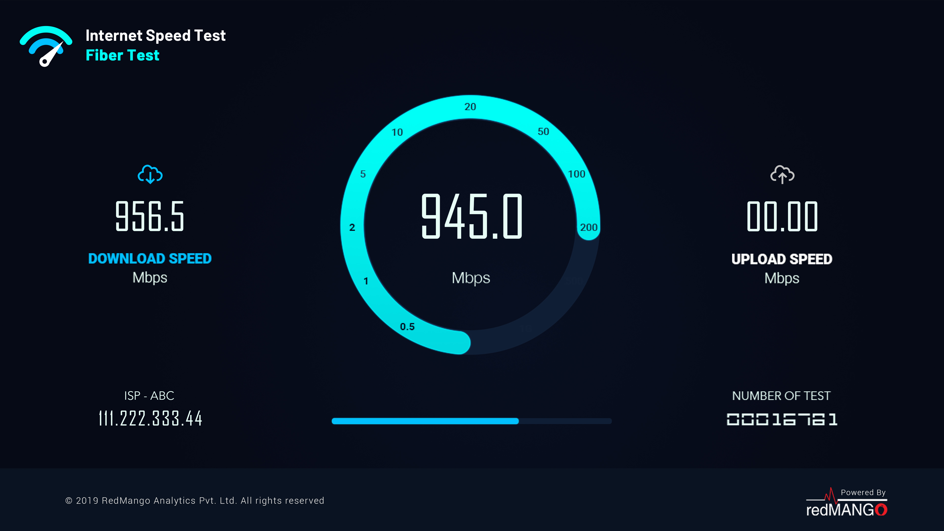 Internet Speed Test –FiberTest