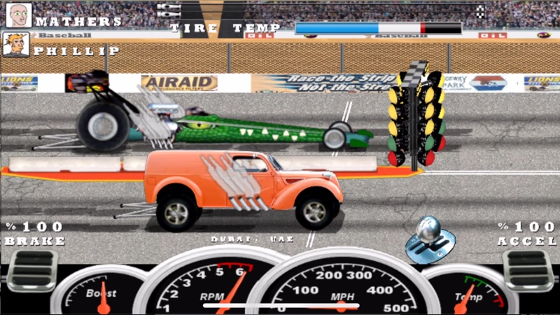 Burnout Drag Racing screenshot 2