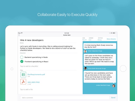 Screenshot #6 pour Workboard for iPad