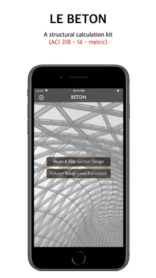 Le BETON iPhone-skjermbilde 1
